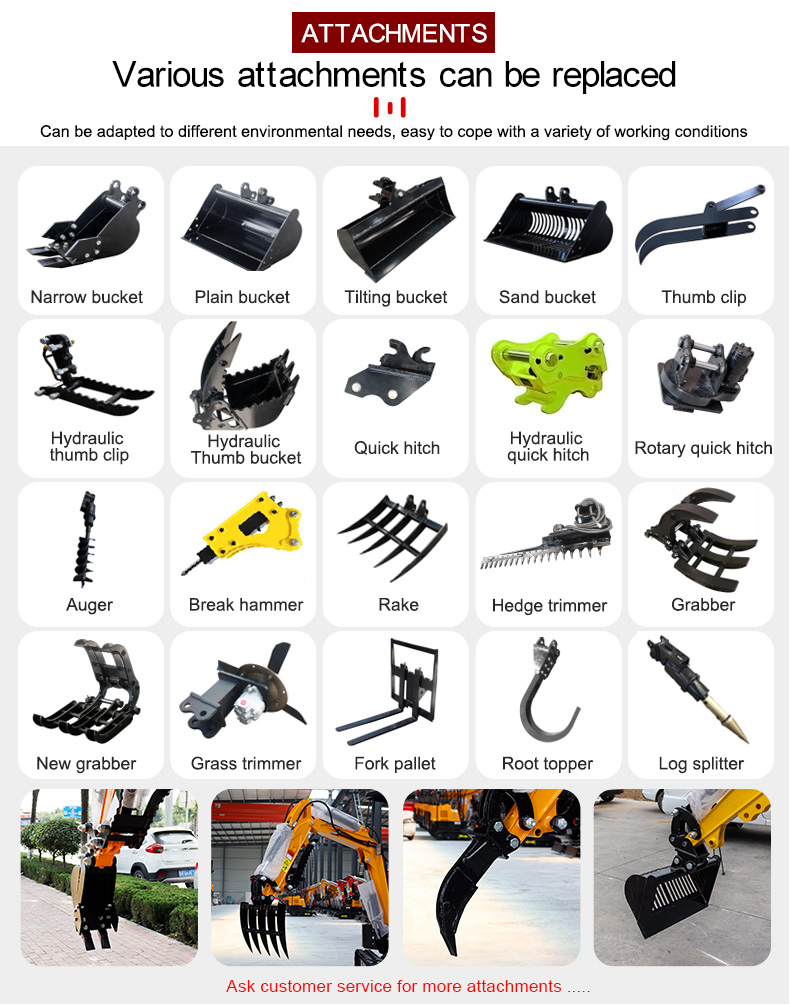 HT-15KS mini excavador