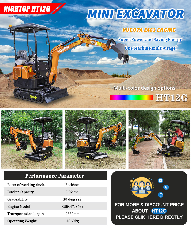 HT-15KS mini excavador