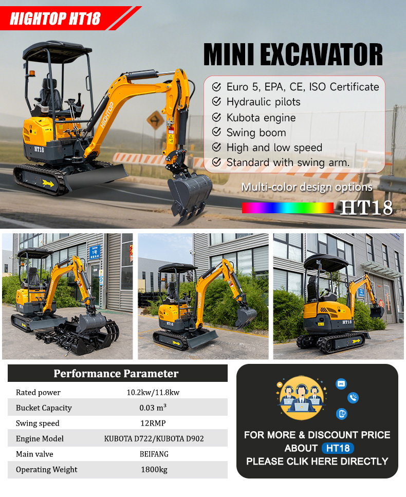HT-15KS mini excavador