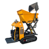 Minidumper industrial maniobrable con motor de gasolina