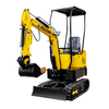 Miniexcavadora de 1 tonelada HT10B