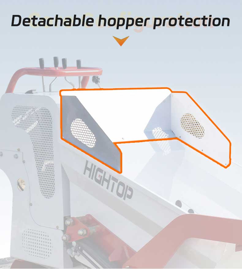 Minivolquete sobre orugas HT500