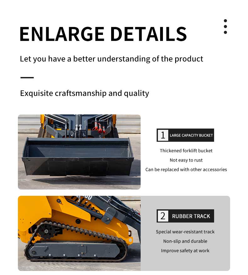 HTS530T Minicargador 