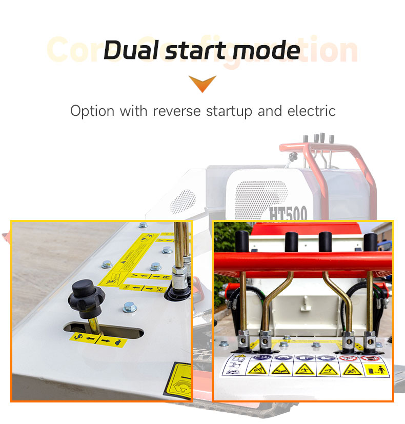 Minivolquete sobre orugas HT500