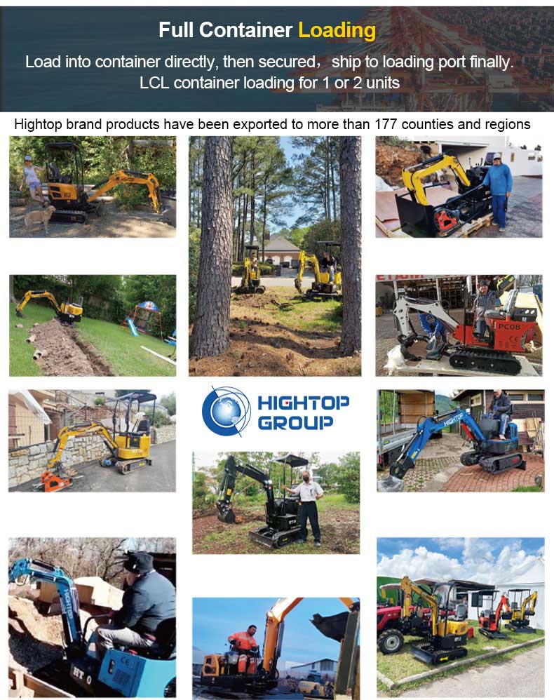 ht12g mini excavador