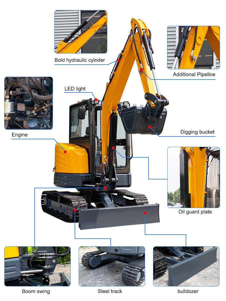 Miniexcavadora HT40 