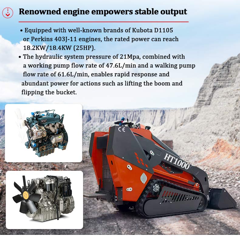  Cargadora compacta HT1000