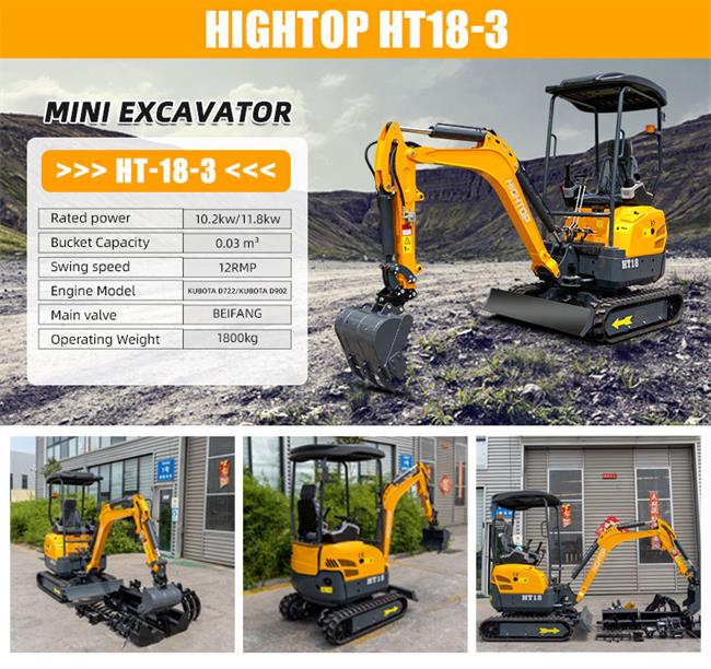  Miniexcavadora HT18L