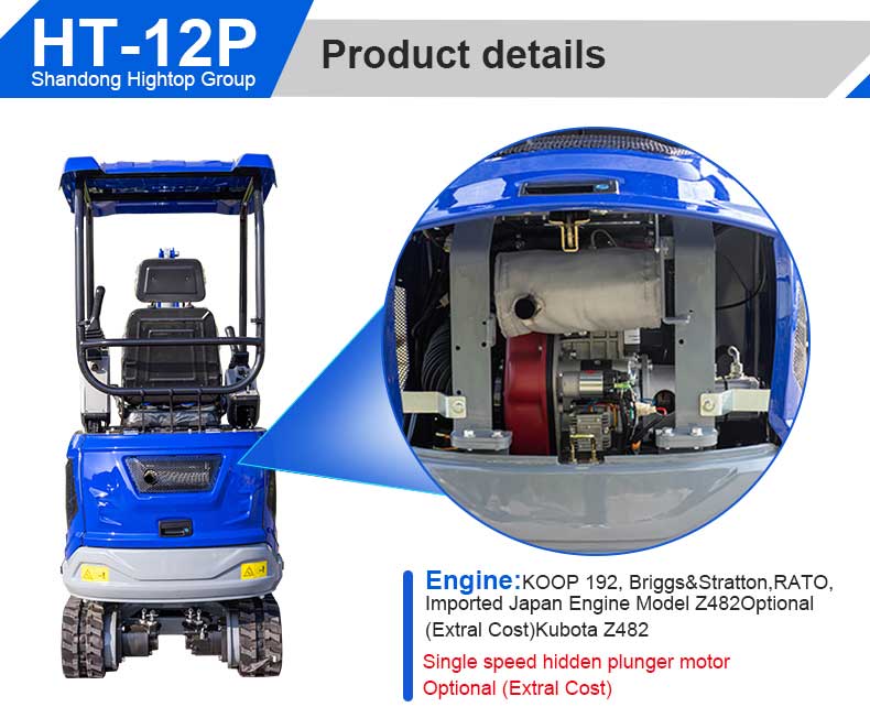 HT12P Mini Excavator 