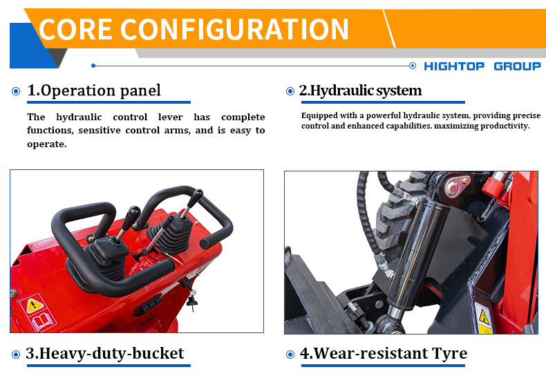  HTSL390 Cargador de direcci&oacute;n de skid 