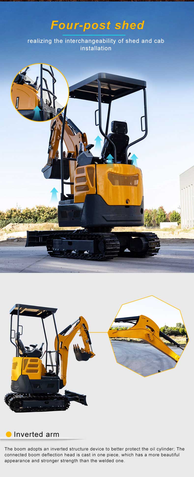 Miniexcavadora HT22