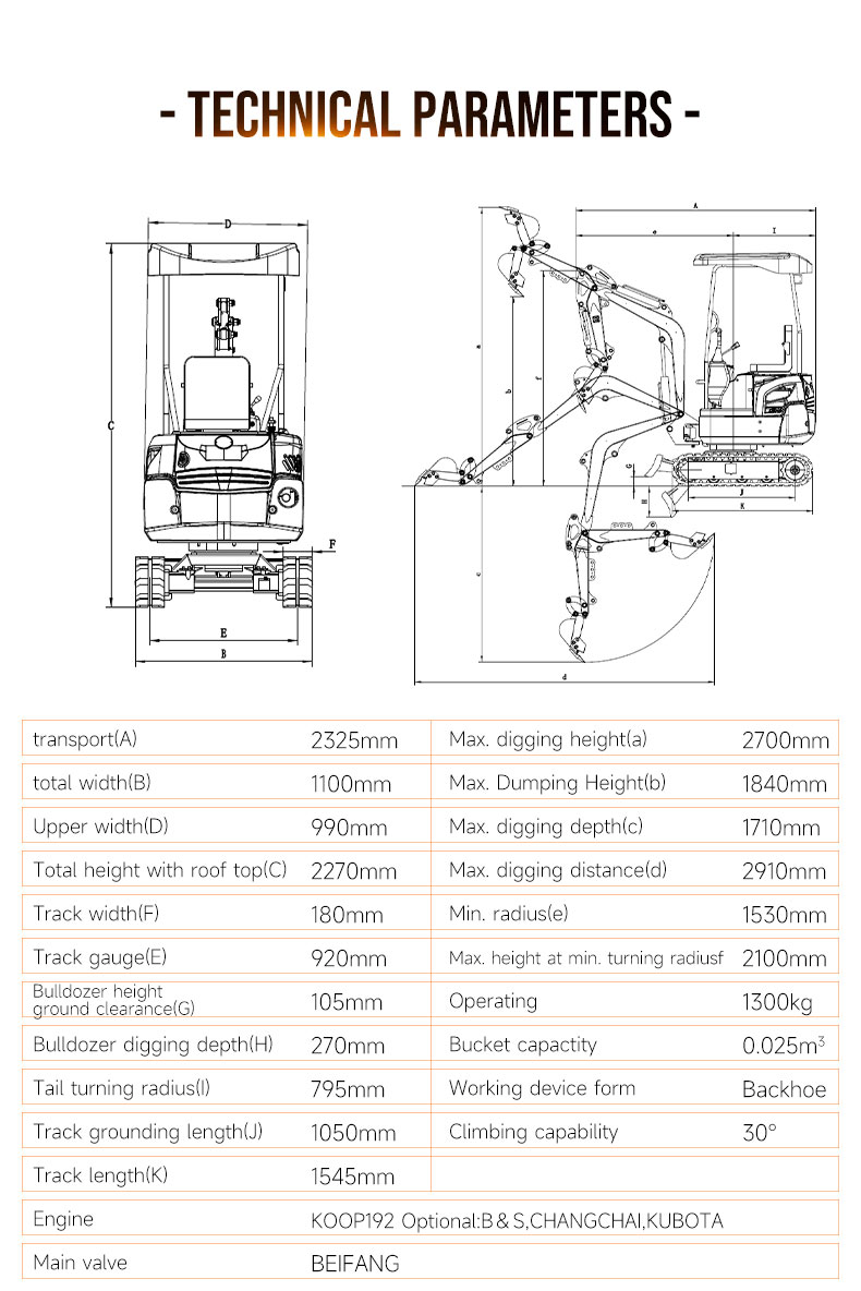 Miniexcavadora HT13