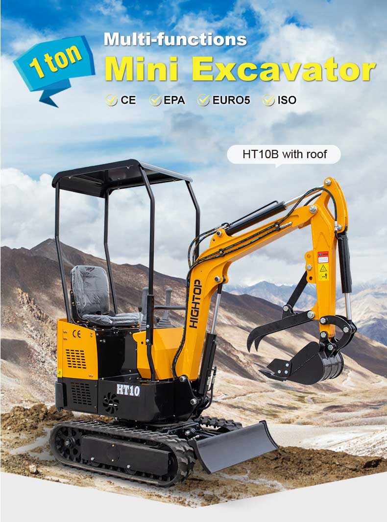 Miniexcavadora HT-10B 1T 