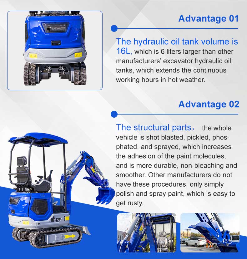 HT12P Mini Excavator 