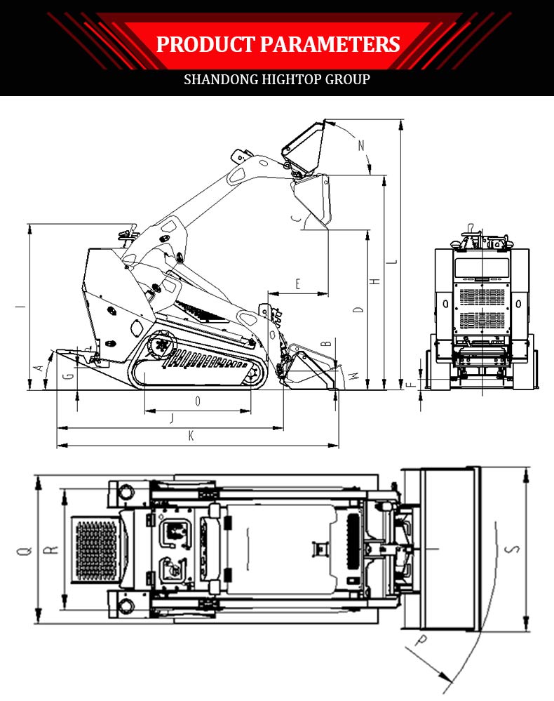  Cargadora compacta HT1000