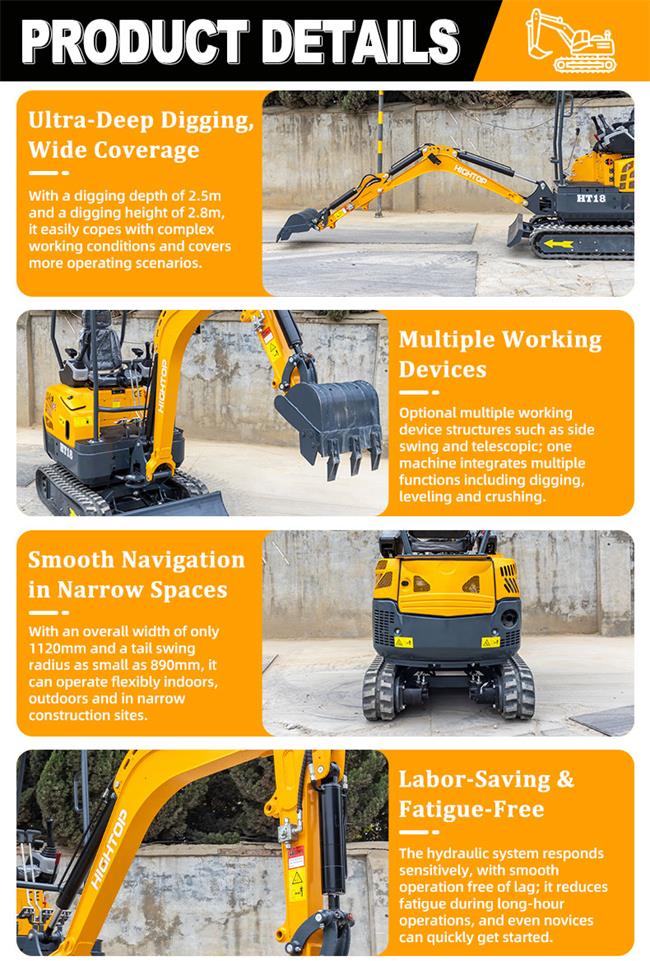  Miniexcavadora HT18L