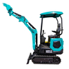 Miniexcavadora HT12 de 1200 kg