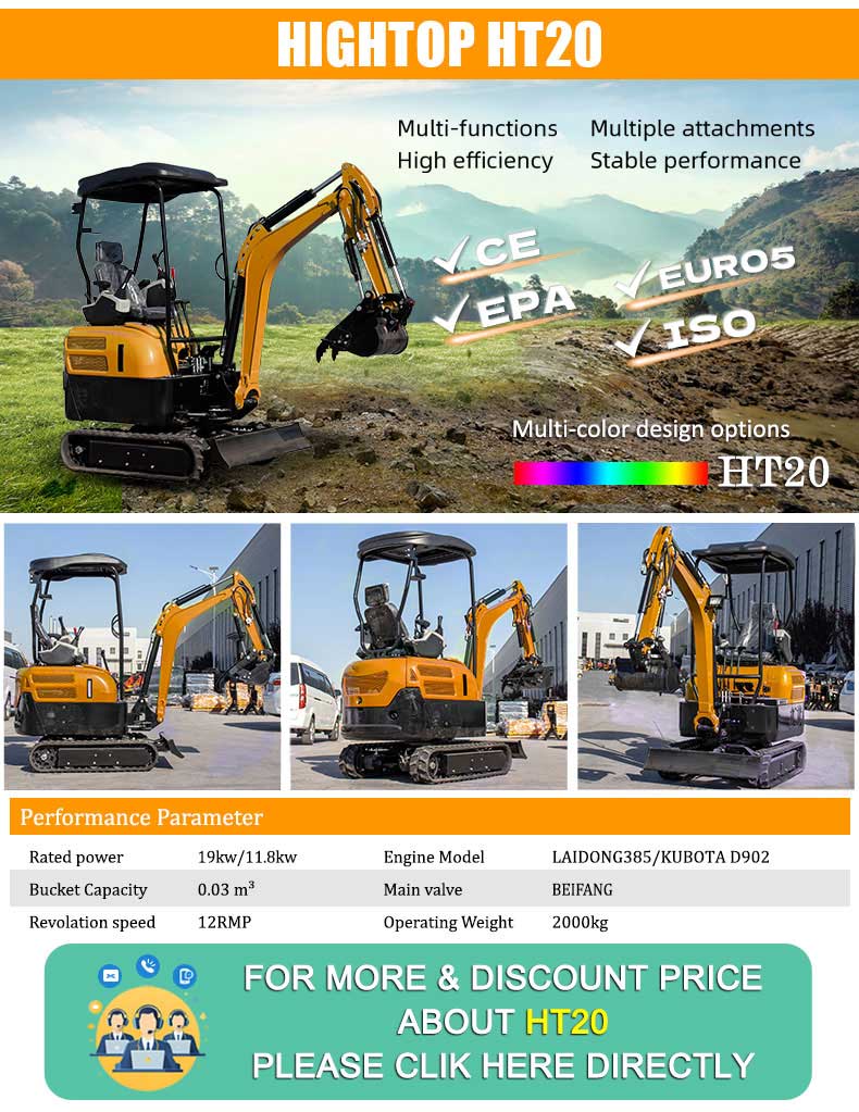 ht20 mini excavador 